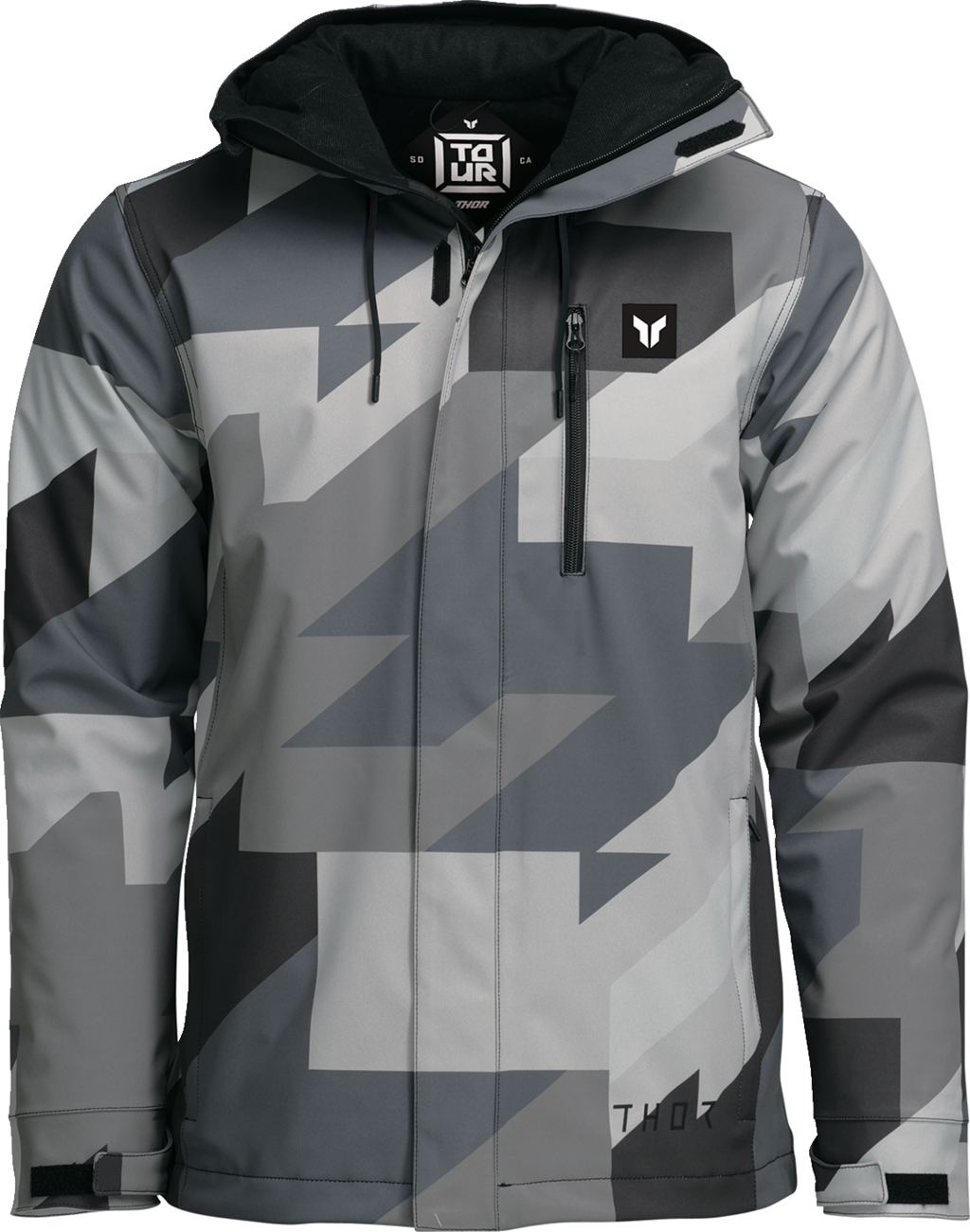 Thor Tour Brave Jacket - Gray/Black