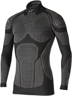 ALPINESTARS Ride Tech Winter Long-Sleeve Underwear Top - Black/Gray - M/L