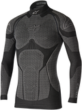 ALPINESTARS Ride Tech Winter Long-Sleeve Underwear Top - Black/Gray - XL/2XL