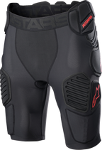 ALPINESTARS Bionic Pro Protection Shorts - Black/Red - 2XL
