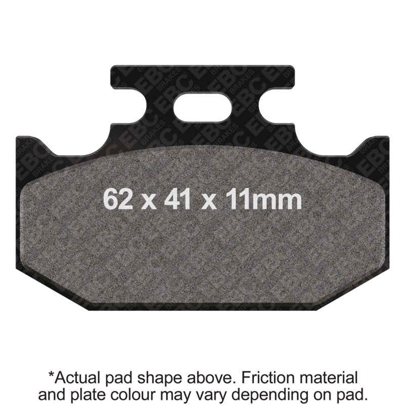 EBC 91-93 Suzuki RM 125 Front Left R Series Sintered Brake Pads