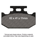 EBC 91-93 Suzuki RM 125 Front Left R Series Sintered Brake Pads