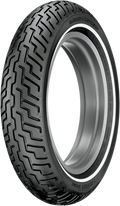 DUNLOP Tire - D402 - Front - MT90-16 - Narrow Whitewall - 72H
