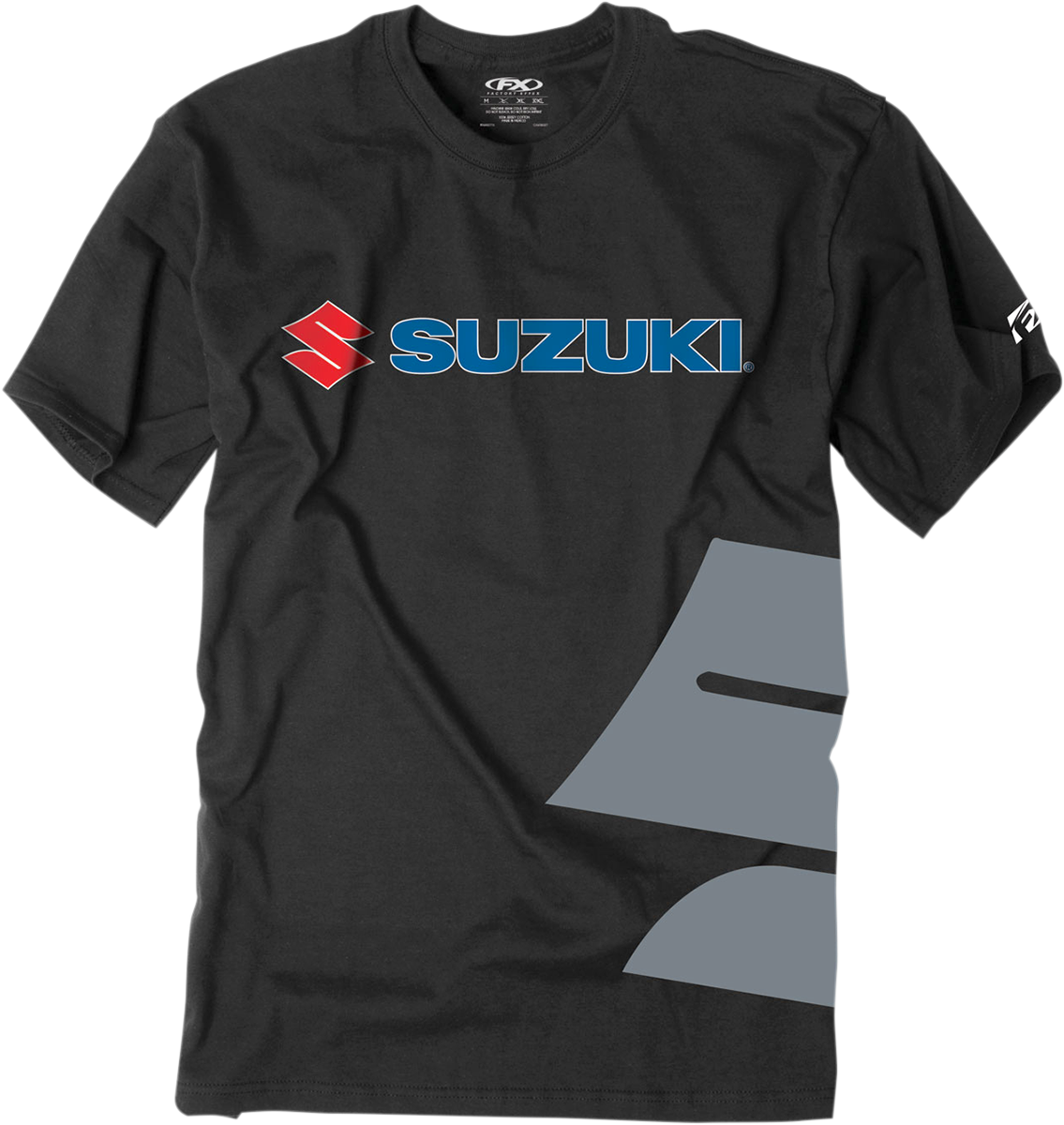 Factory Effex Tee Suzuki Big S Black