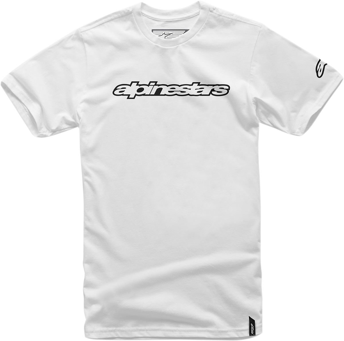 ALPINESTARS Wordmark T-Shirt - White/Black - 2XL