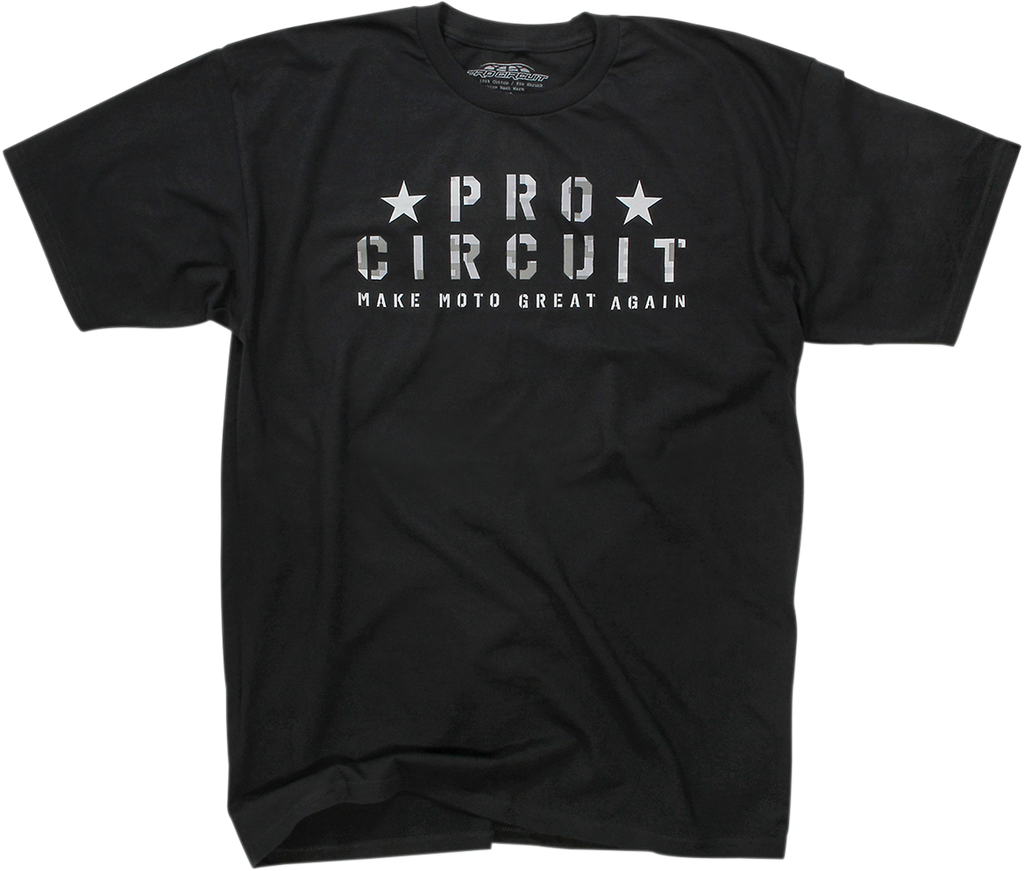 Pro Circuit Flag T-Shirt - Black