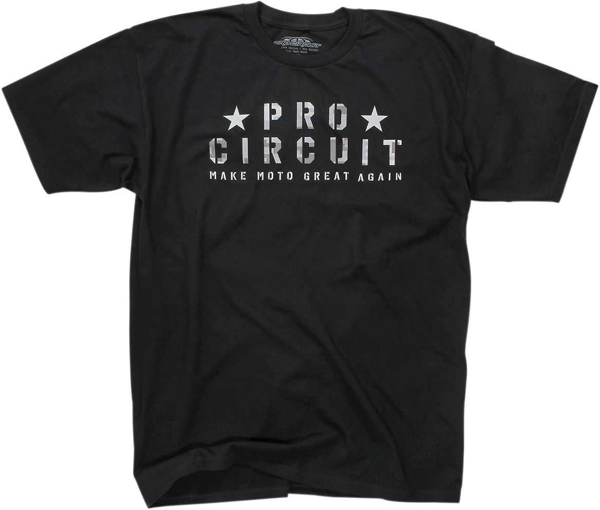 Pro Circuit Flag T-Shirt - Black