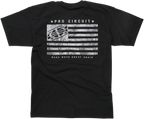 PRO CIRCUIT Flag T-Shirt - Black - Large