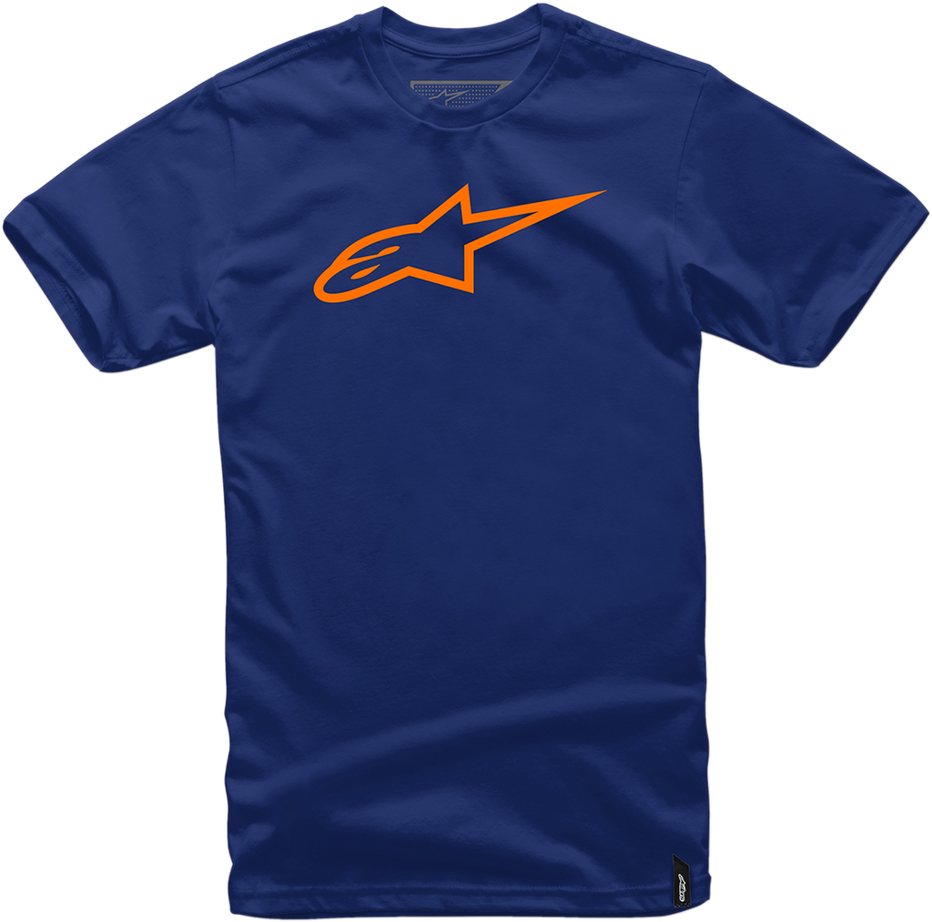ALPINESTARS Ageless T-Shirt - Navy/Orange - XL