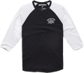 ALPINESTARS Booted Raglan T-Shirt - Black/White - Large