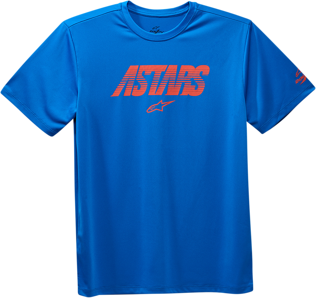 ALPINESTARS Tech Angle Premium T-Shirt - Bright Blue - XL