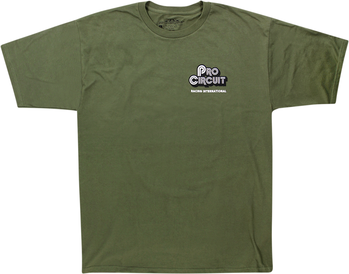 PRO CIRCUIT Pit Bike T-Shirt - Green - Medium