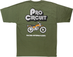 PRO CIRCUIT Pit Bike T-Shirt - Green - Medium