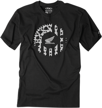 Factory Effex Tee Honda Sprocket - Black
