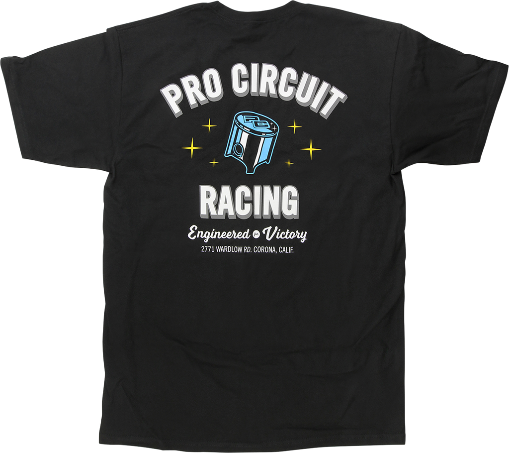Pro Circuit Piston T-Shirt - Black