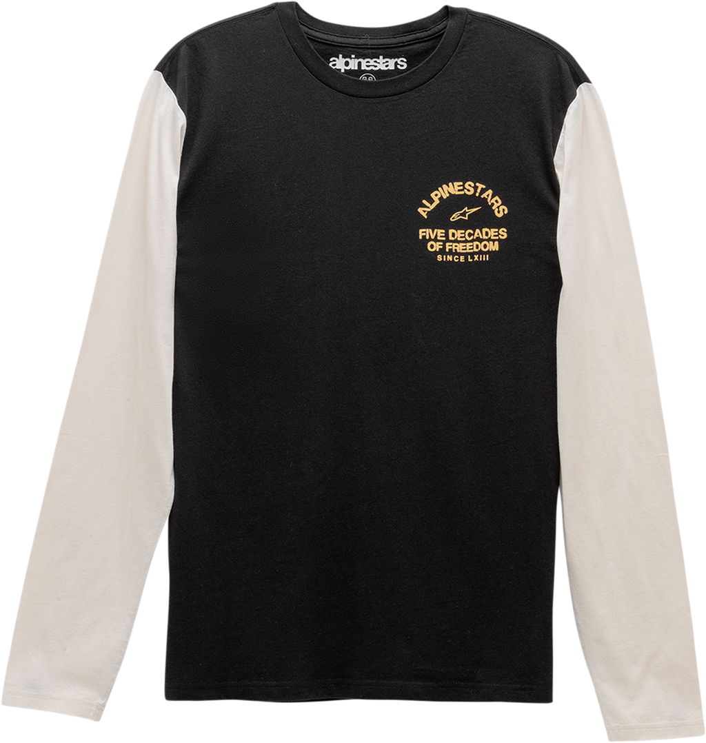 ALPINESTARS Decades Long-Sleeve T-Shirt - Black - XL