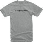 ALPINESTARS Linear T-Shirt - Heather Gray/Black - XL