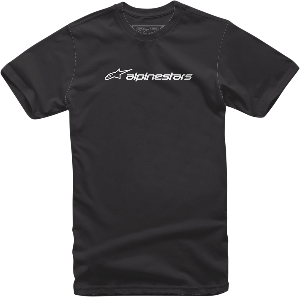 ALPINESTARS Linear T-Shirt - White/Black - 2XL