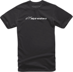 ALPINESTARS Linear T-Shirt - White/Black - 2XL