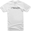 ALPINESTARS Linear T-Shirt - White/Black - 2XL