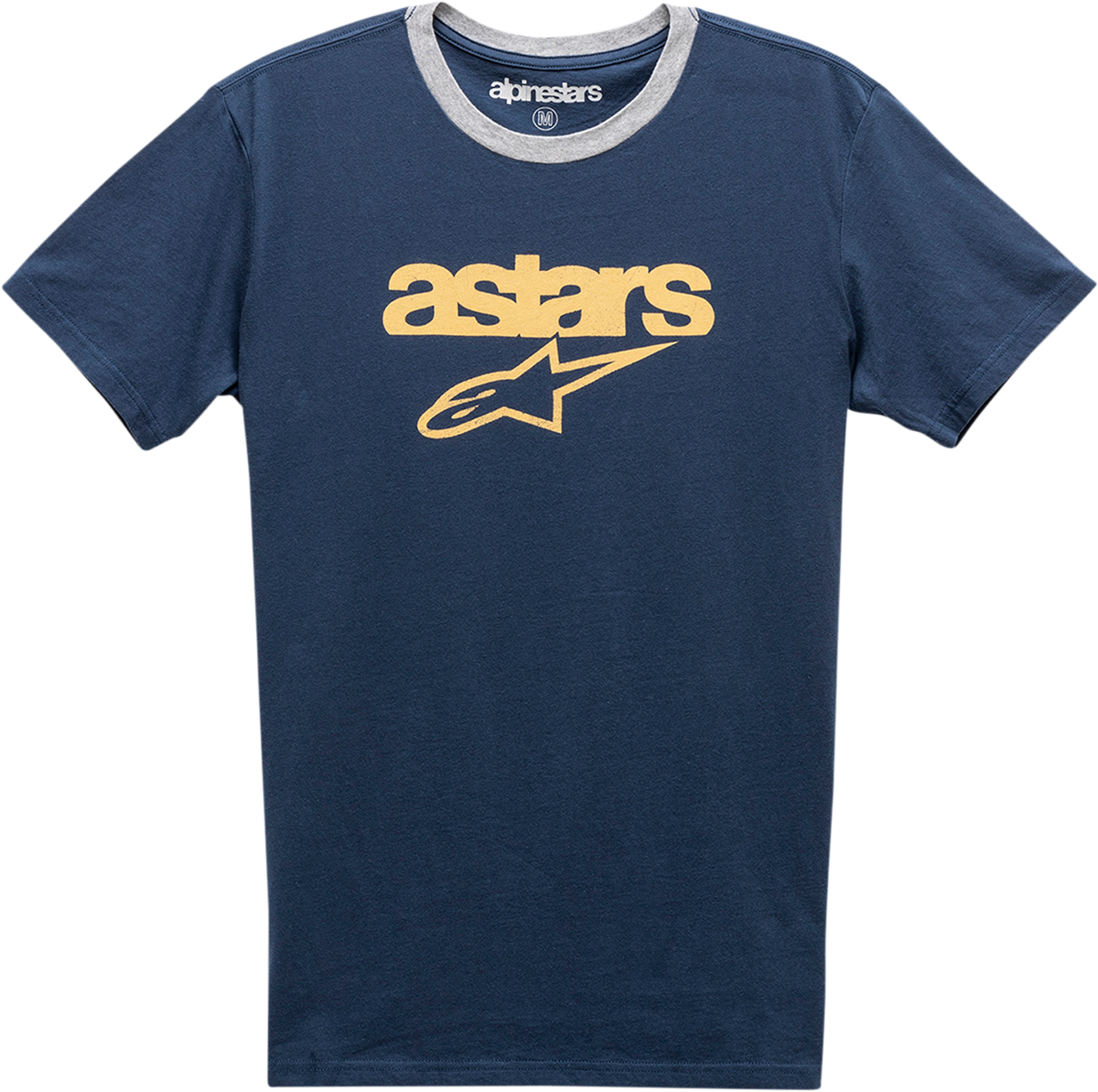 ALPINESTARS Match T-Shirt - Navy/Heather Gray - Medium