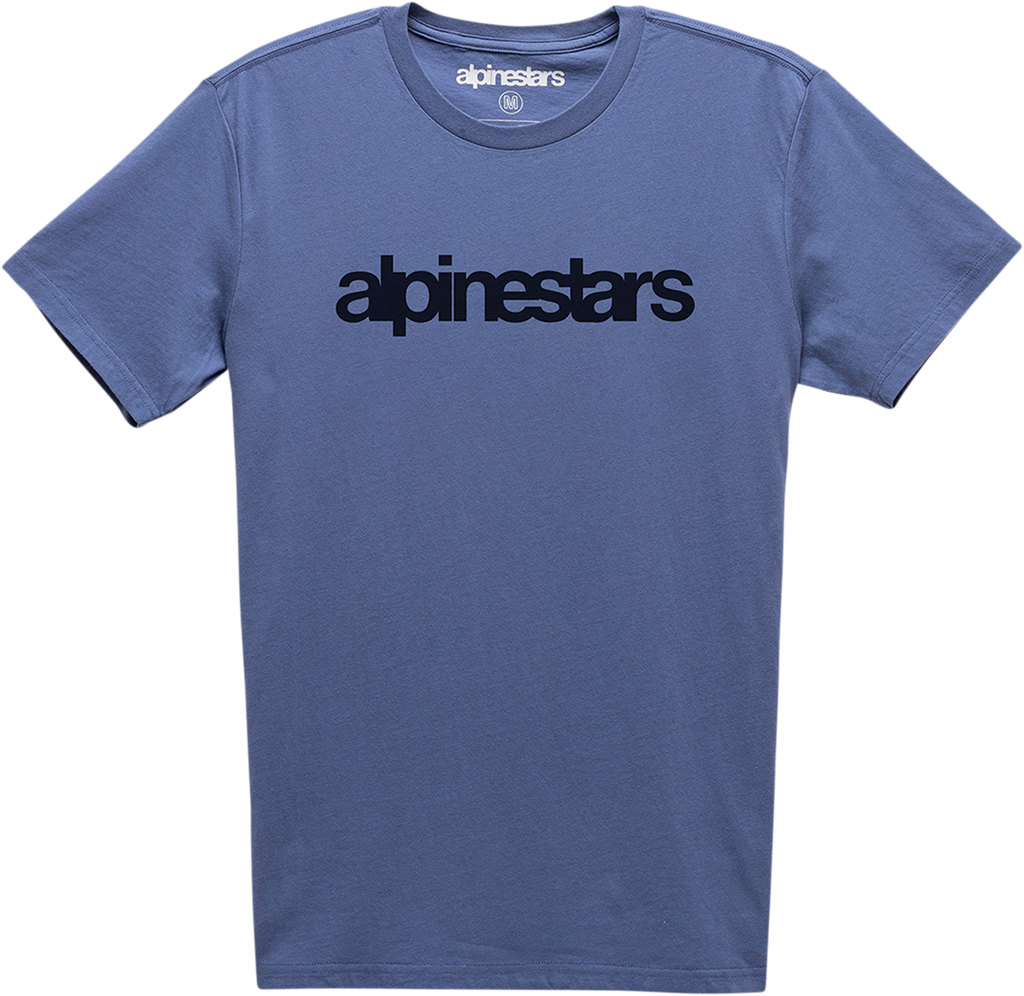 ALPINESTARS Heritage Word T-Shirt - Blue - XL