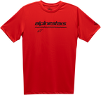 ALPINESTARS Tech Line Up Performance T-Shirt - Red - XL