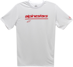 ALPINESTARS Tech Line Up Performance T-Shirt - White - XL