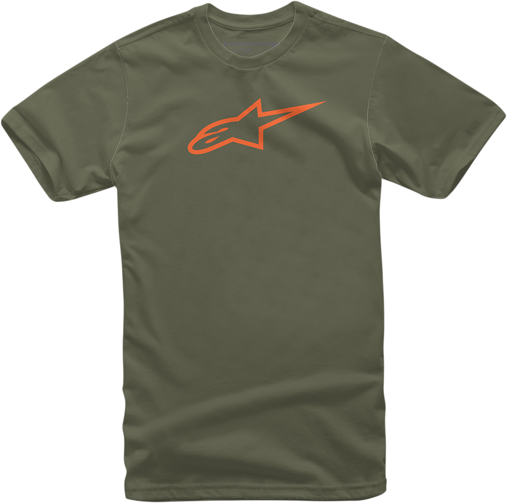 ALPINESTARS Ageless T-Shirt - Military/Orange - 2XL