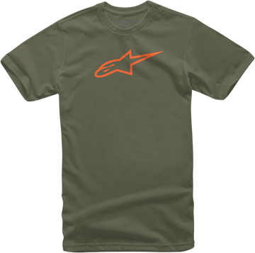 ALPINESTARS Ageless T-Shirt - Military/Orange - 2XL