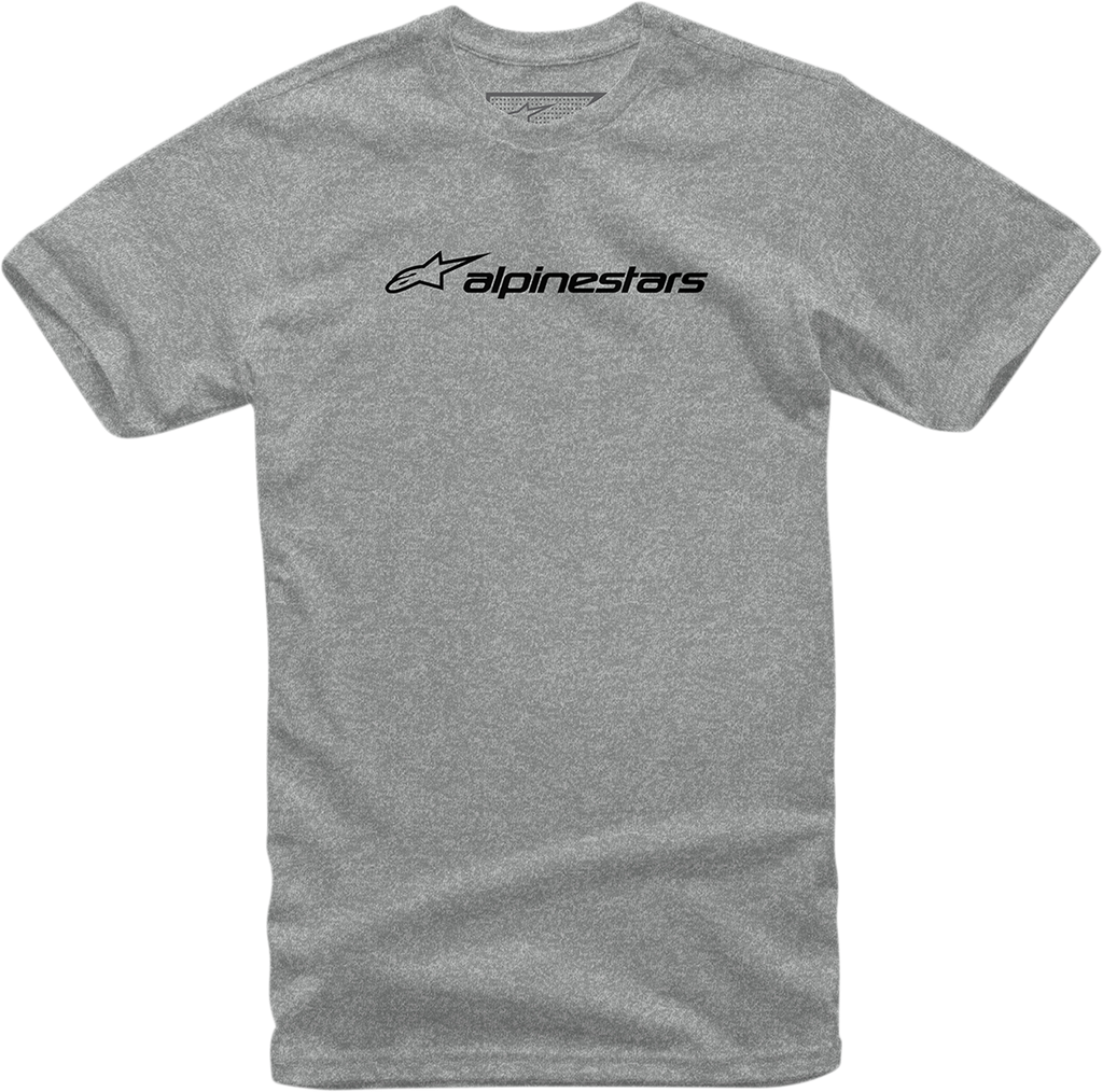 ALPINESTARS Linear Combo T-Shirt - Heather Gray/Black - XL
