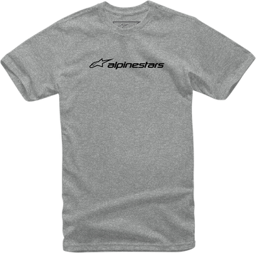 ALPINESTARS Linear Combo T-Shirt - Heather Gray/Black - XL