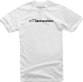 ALPINESTARS Linear Combo T-Shirt - White/Black - 2XL