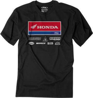 Factory Effex Tee Hon Race 21 Black