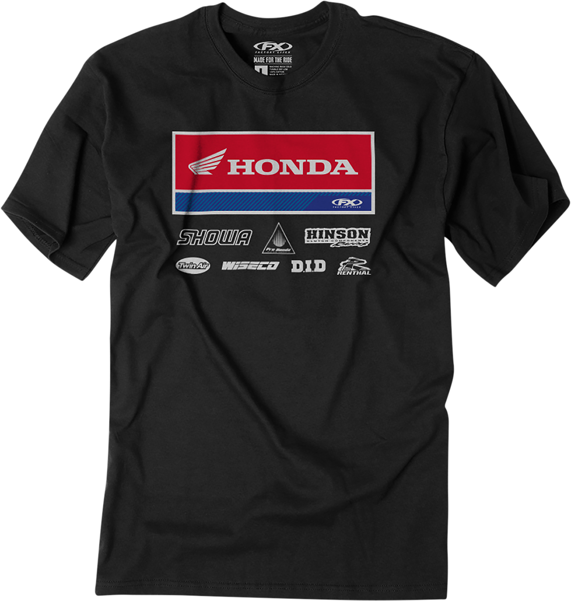 Factory Effex Tee Hon Race 21 Black