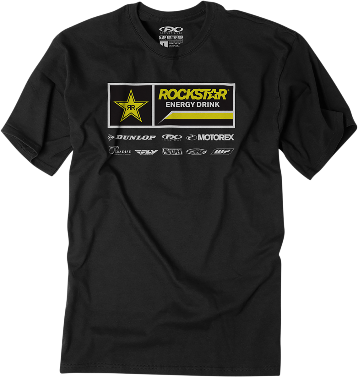 Factory Effex Tee Rstr Race 21 Black