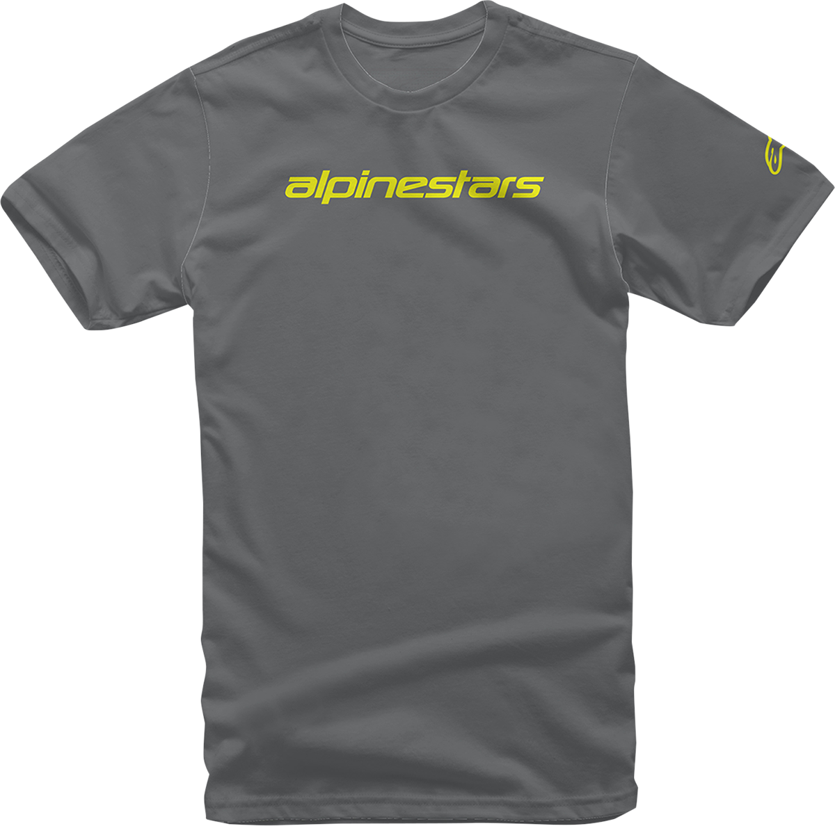 ALPINESTARS Linear Wordmark T-Shirt - Navy/Stone - Medium
