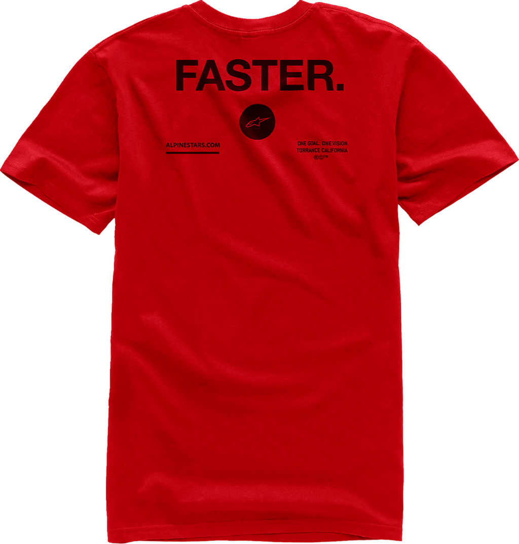 ALPINESTARS Faster T-Shirt - Red - XL