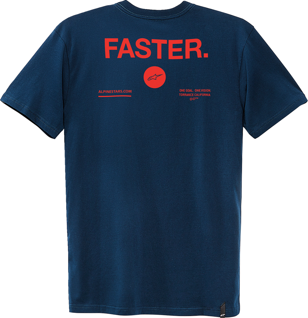 ALPINESTARS Faster T-Shirt - Navy - Medium