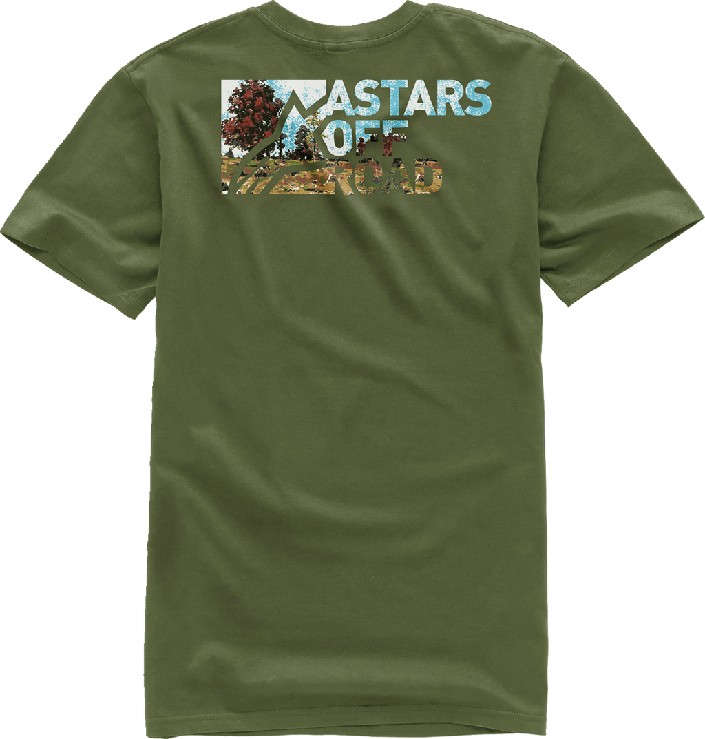 ALPINESTARS Painted T-Shirt - Military Green - 2XL