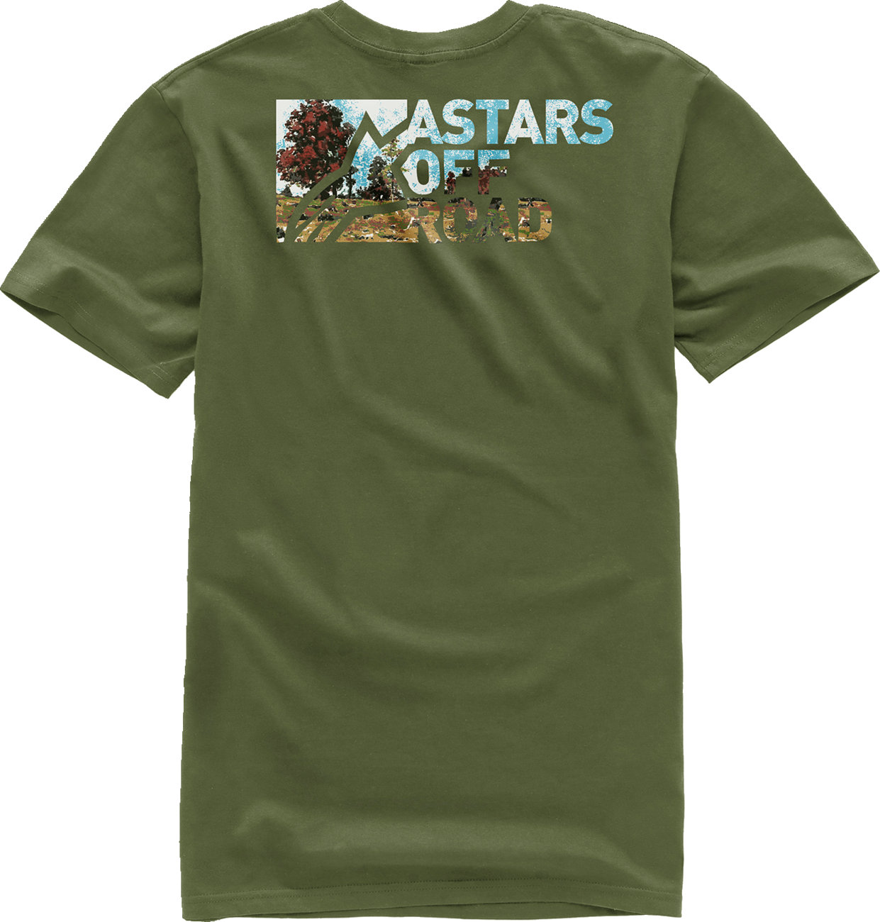 ALPINESTARS Painted T-Shirt - Military Green - 2XL