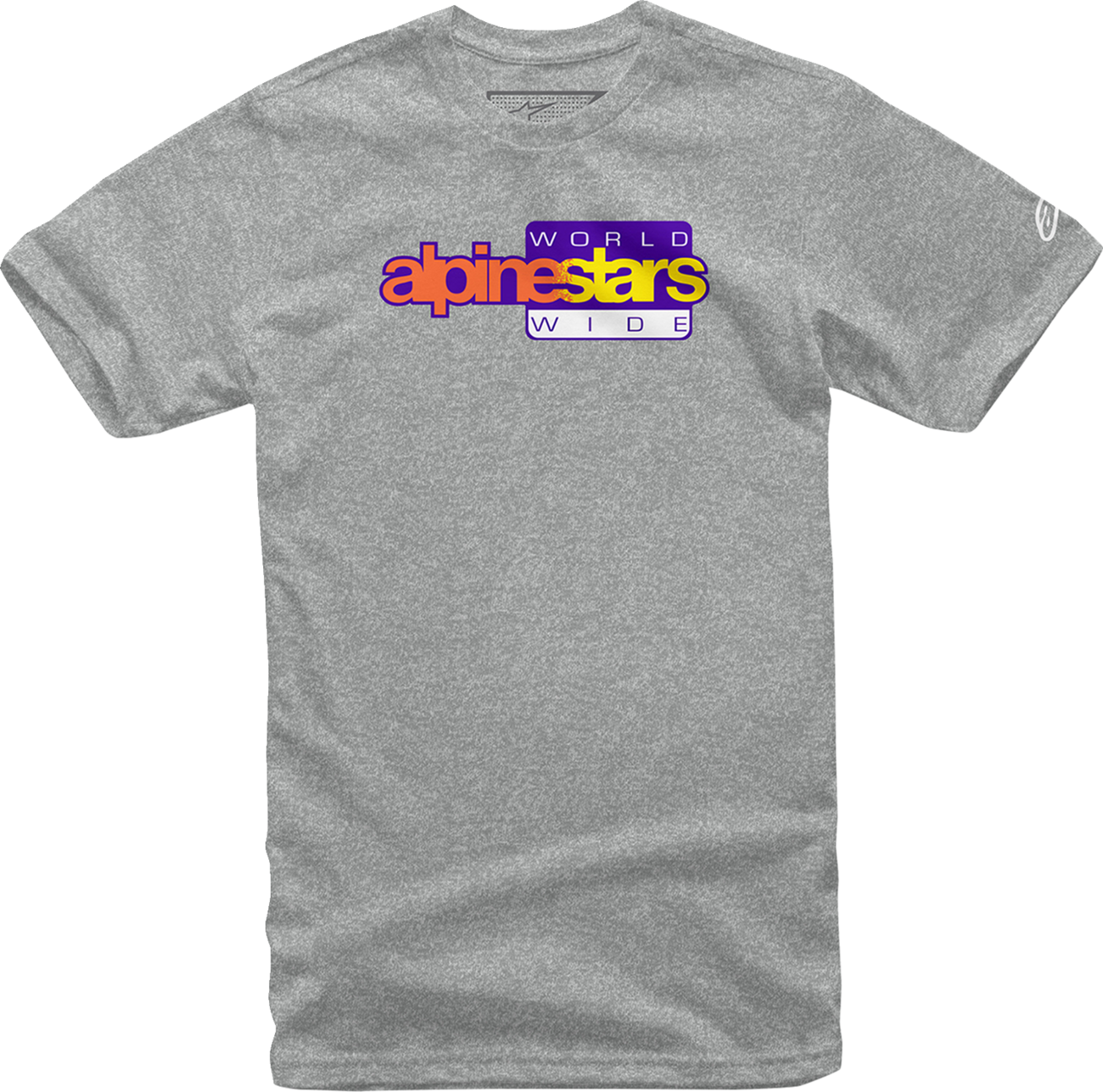 ALPINESTARS World Wide Again T-Shirt - Heather Gray - XL