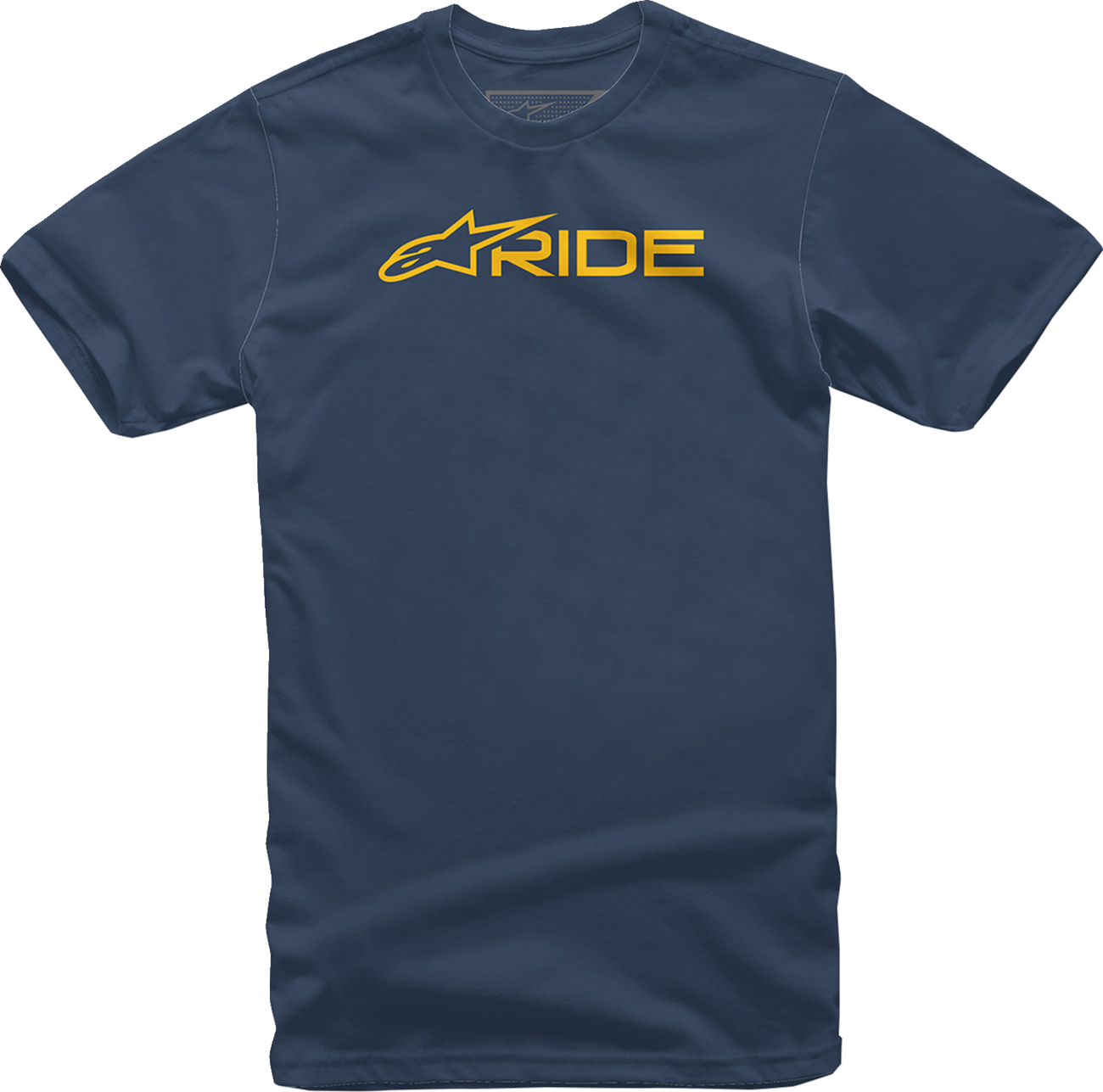 ALPINESTARS Ride 3.0 T-Shirt - Navy/Gold - Large