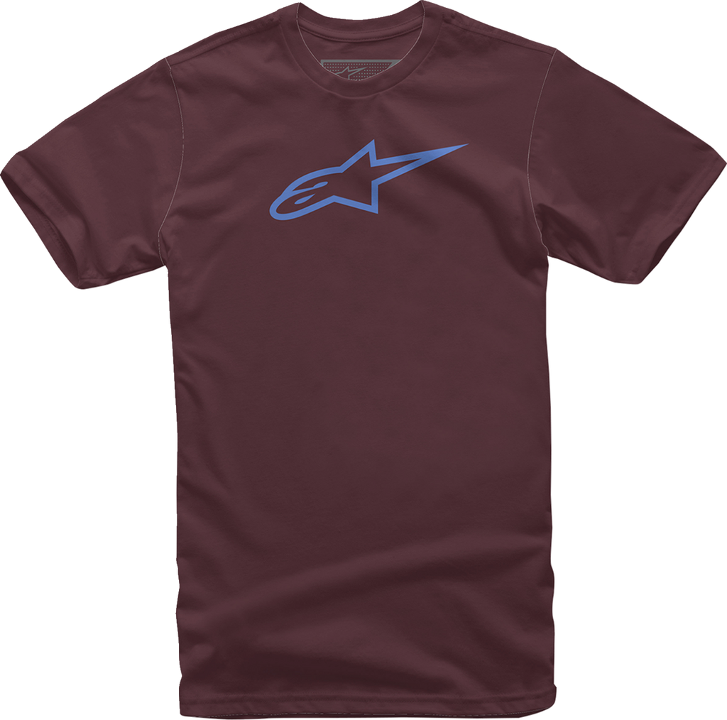 ALPINESTARS Ageless T-Shirt - Maroon/Blue - 2XL