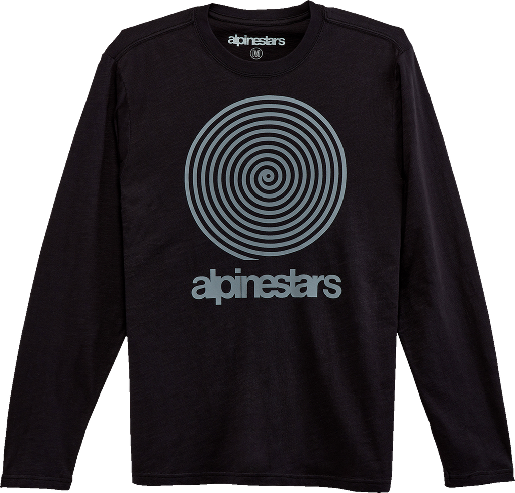 ALPINESTARS Spiral Long-Sleeve T-Shirt - Black - Large