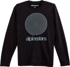 ALPINESTARS Spiral Long-Sleeve T-Shirt - Black - Large