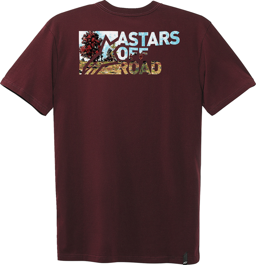 ALPINESTARS Painted T-Shirt - Maroon - XL