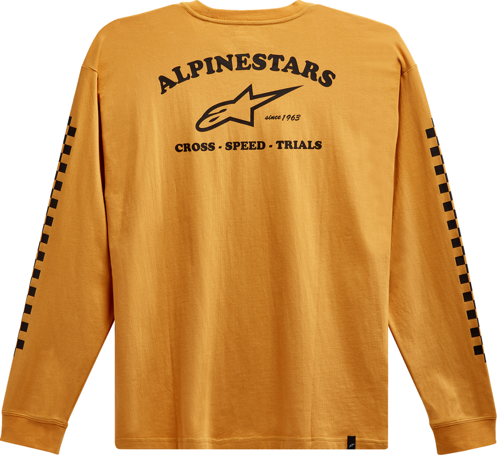 ALPINESTARS Sunday Long-Sleeve T-Shirt - Gold - 2XL