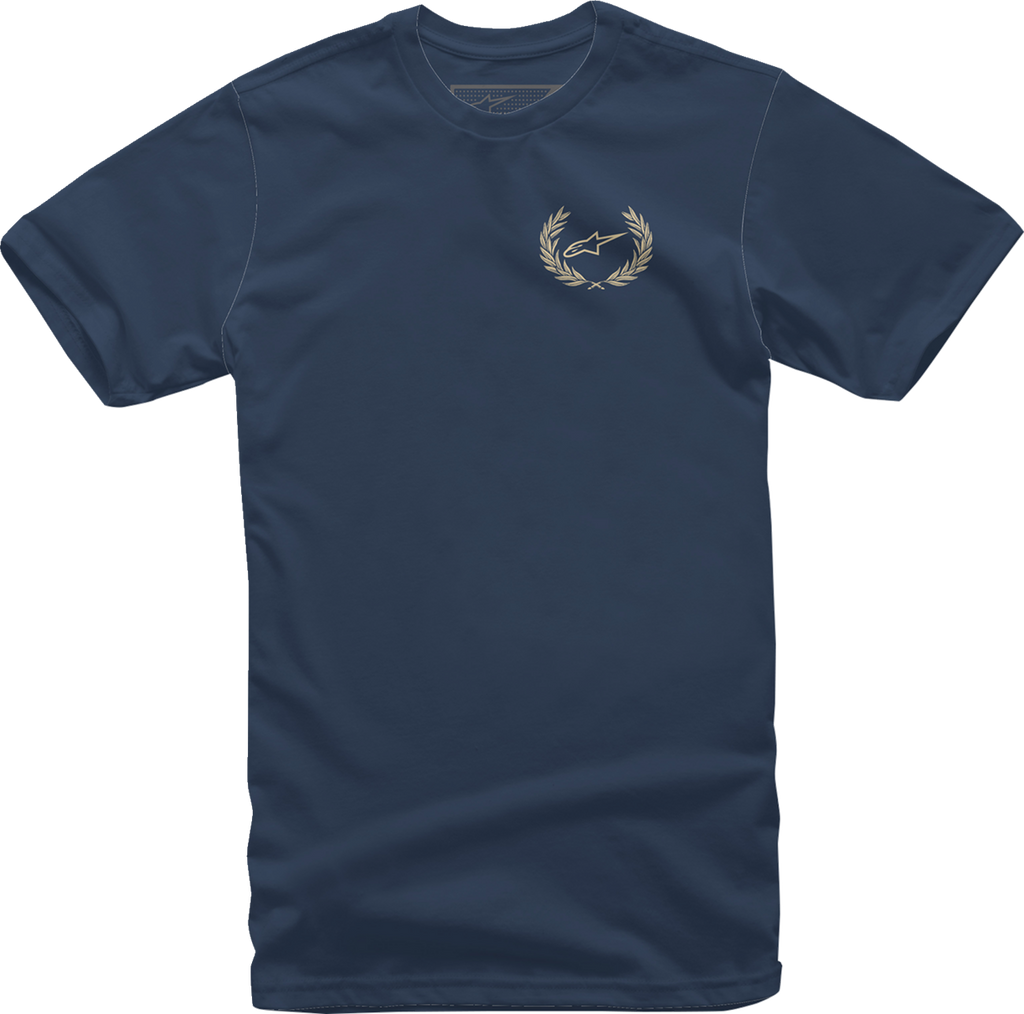 ALPINESTARS Wreath T-Shirt - Navy - Large