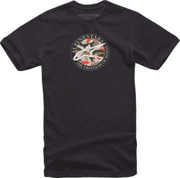 ALPINESTARS Dot Camo T-Shirt - Black - Medium